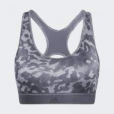 Adidas Believe This Medium Support Allover Print Bra