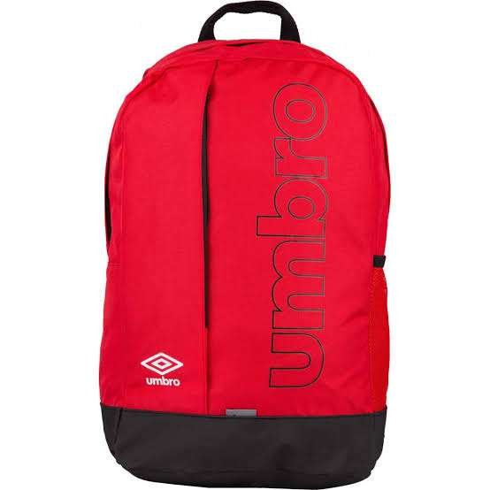 Umbro Essential Front Logo Side Pocket Backpack - Super Sports Pakistan