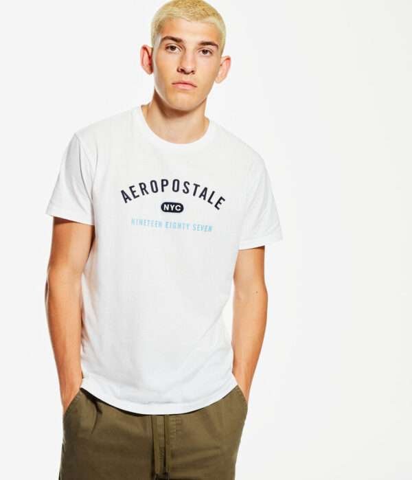 Aeropostale NYC Appliqué Graphic Tee