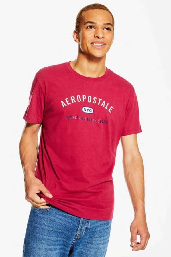 Aeropostale NYC Appliqué Graphic Tee