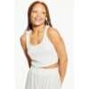 Aeropostale Floral Knit Cropped Sleep-Tank